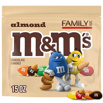 M&M'S Almond Milk Chocolate Candy - Family Size