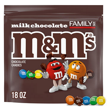 M&M'S Milk Chocolate Candy - Family Size