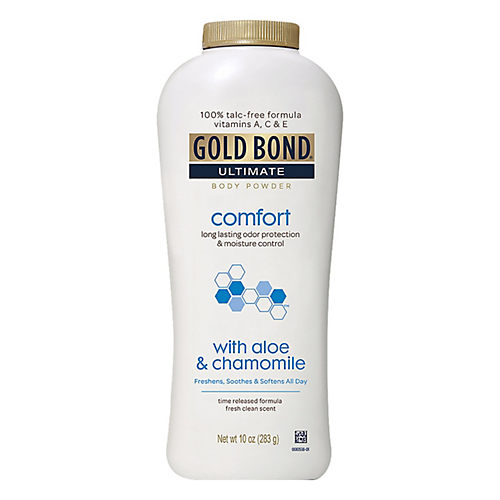 Gold Bond Ultimate Comfort Body Powder, Aloe - 10 oz bottle