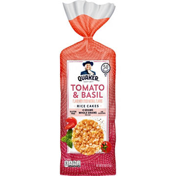 Quaker Garden Tomato & Basil Rice Cakes