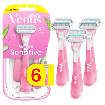 Venus Sensitive Women's Disposable Razors