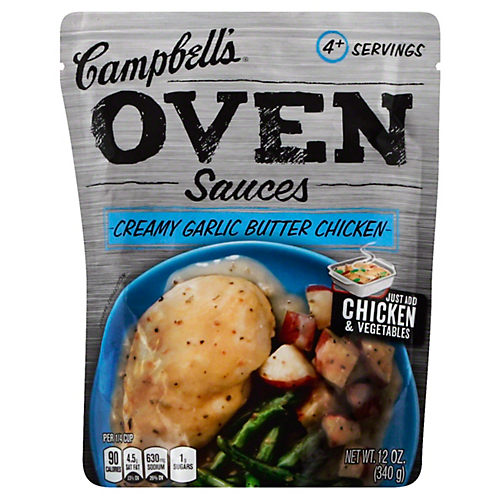 Campbell's Cooking Sauces, Creamy Garlic Butter