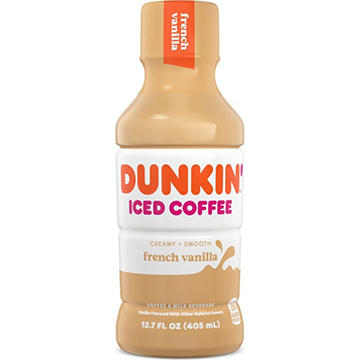 Dunkin' French Vanilla Iced Coffee Bottle
