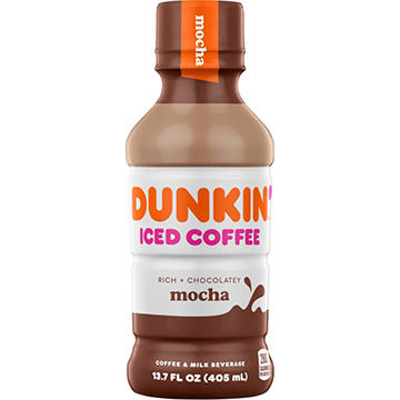 Dunkin' Mocha Iced Coffee Bottle