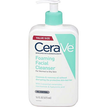 CeraVe Foaming Facial Cleanser - Normal to Oily Skin