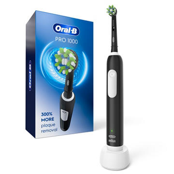 Oral-B Pro 1000 Rechargeable Toothbrush - Black