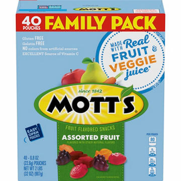 Mott's Medleys Fruit Snacks Family Size