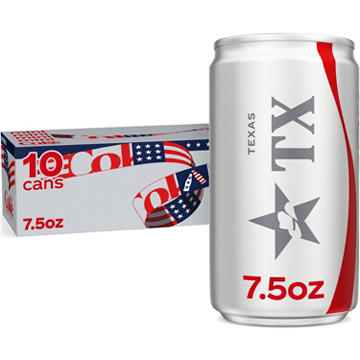 Diet Coke Soda Soft Drink 10 pk Mini Cans