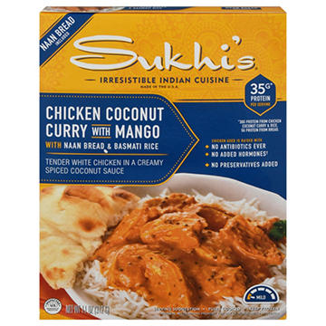 Sukhi's Chicken Coconut Mango Curry Frozen Meal