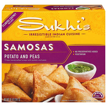 Sukhi's Potato & Peas Samosas