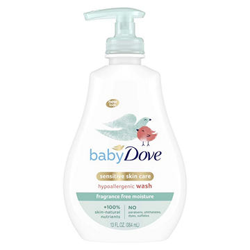 Baby Dove Sensitive Skin Care Hypoallergenic Wash