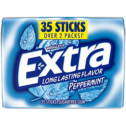 Extra Spearmint Chewing Gum, Sugar Free Gum