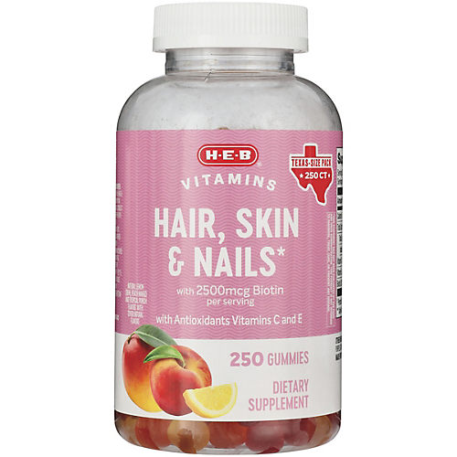 Nature Made® Hair Skin & Nails Flavored 2500mg Gummies, 90 ct - Kroger