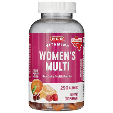 H-E-B Women's Multivitamin Gummies - Texas-Size Pack