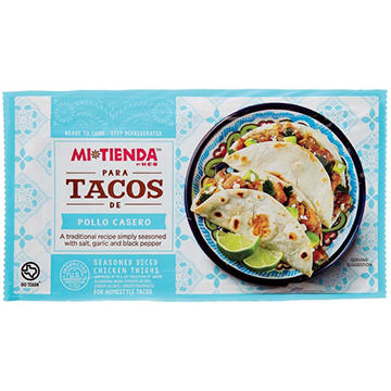 H-E-B Mi Tienda Seasoned Diced Chicken Thighs for Tacos - Pollo Casero