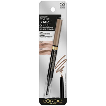 L'Oréal Paris Brow Stylist Shape and Fill Mechanical Eye Brow Makeup Pencil Blonde