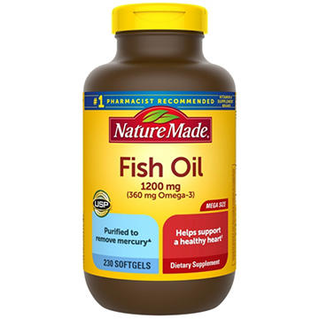 Nature Made Fish Oil Softgels