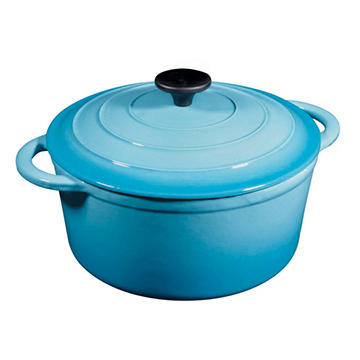 Cocinaware Enamel Cast Iron Dutch Oven – Light Blue
