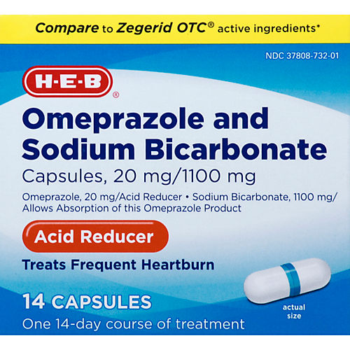 Walgreens Omeprazole 20 mg With Sodium Bicarbonate Capsules