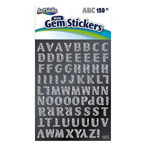 ArtSkills 2.5 Holographic Paper Poster Letters, A-Z, 3 Colors, 78