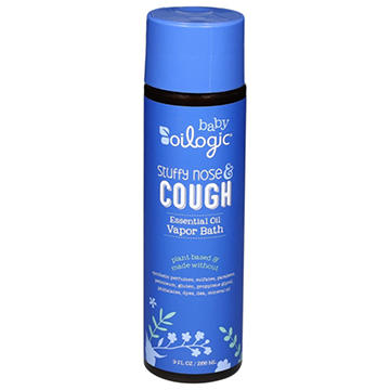 Oilogic Baby Stuffy Nose & Cough Essential Oil Vapor Bath