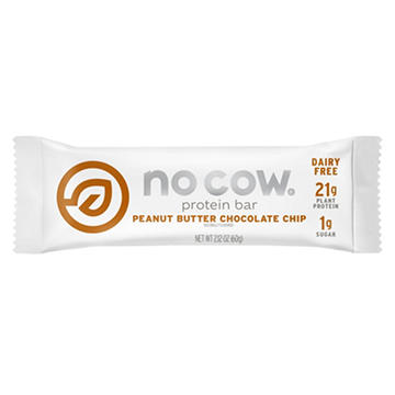 No Cow Dairy Free 21g Protein Bar - Peanut Butter Chocolate Chip