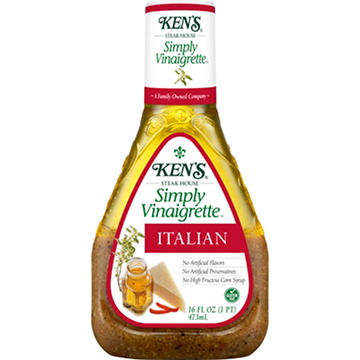 Ken's Steak House Simply Vinaigrette Italian Dressing