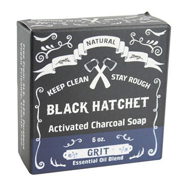 Black Hatchet Activated Charcoal Soap - Grit