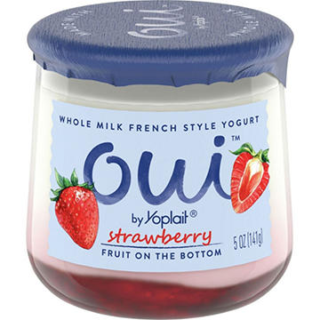 Yoplait Oui Strawberry French Style Yogurt