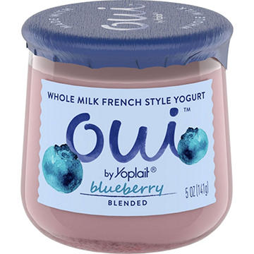 Yoplait Oui Blueberry French Style Yogurt