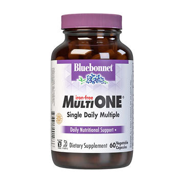 Bluebonnet Multi One Iron-Free Vegetable Capsules