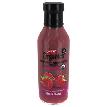 H-E-B Organics Raspberry Vinaigrette Salad Dressing