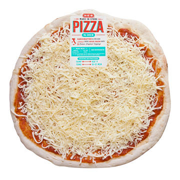 H-E-B Fresh Made in Store Cheese Pizza