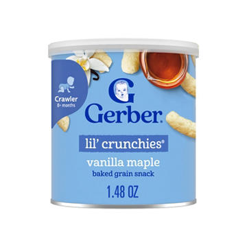 Gerber Snacks for Baby Lil' Crunchies - Vanilla Maple