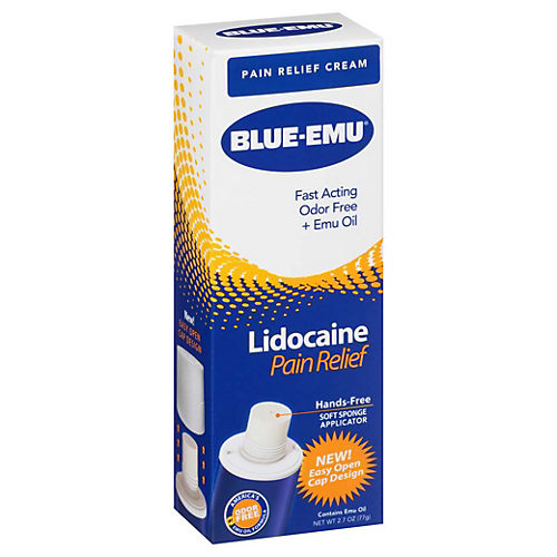 Blue-Emu Lidocaine Cream - Shop Muscle & Joint Pain at H-E-B