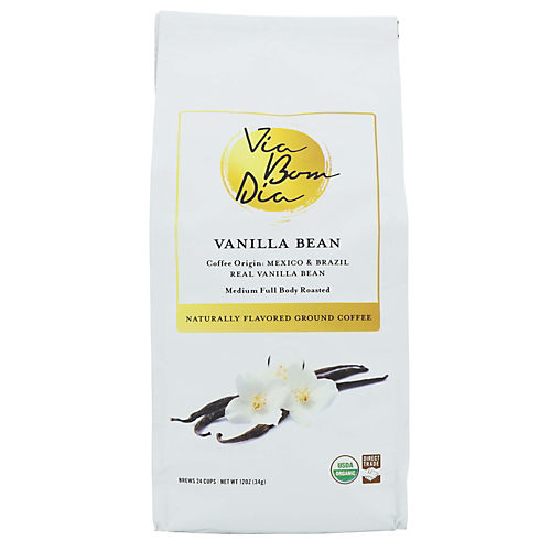 Via Bom Dia Vanilla Bean Ground Coffee - Shop Coffee at H-E-B