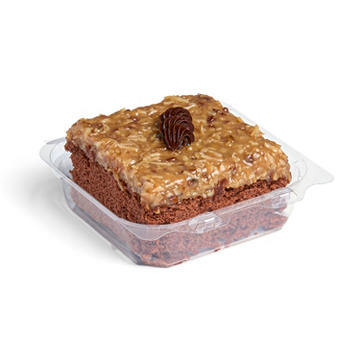 H-E-B Bakery German Chocolate Cake Slice