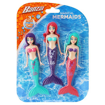 Banzai Magical Mermaids Dive Toys