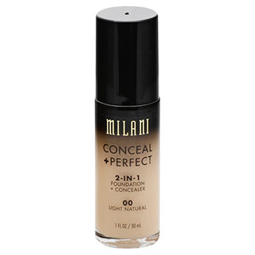 Milani Conceal + Perfect 2-in-1 Foundation + Concealer - Light Natural