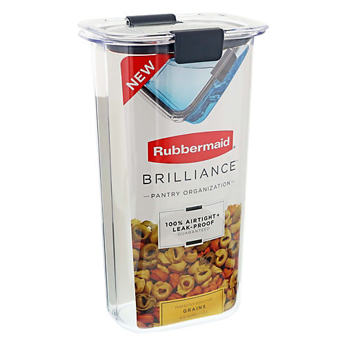 Rubbermaid Brilliance Food Storage Container Medium 100 Leak-proof Clear  for sale online