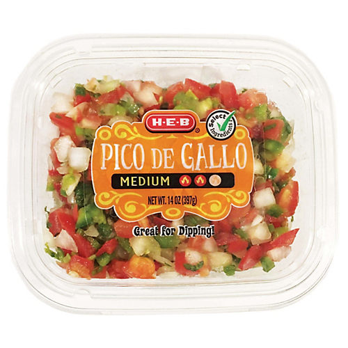 H-E-B Fresh Medium Salsa - Shop Dip at H-E-B