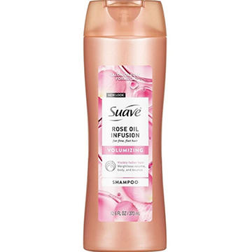 Suave Rose Oil Infusion Volumizing Shampoo