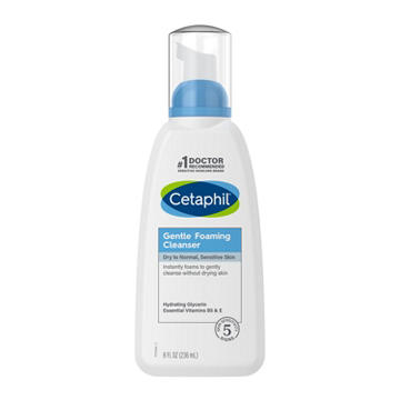 Cetaphil Gentle Foaming Facial Cleanser