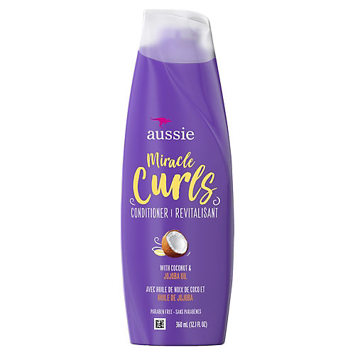 Aussie Miracle Curls Conditioner Coconut Jojoba Oil Shop Shampoo conditioner at H E B