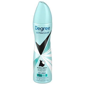 Degree 72 Hr UltraClear Antiperspirant Deodorant Dry Spray - Pure Rain