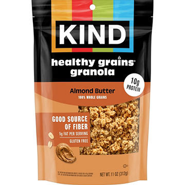 Kind Healthy Grains 10g Protein Granola - Almond Butter Clusters