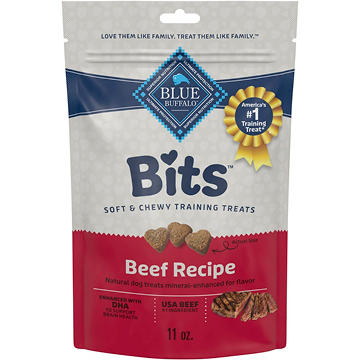 Blue Buffalo Bits Soft & Chewy Dog Treats - Beef
