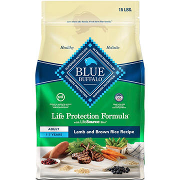 Blue Buffalo Life Protection
Formula Dry Dog Food - Lamb