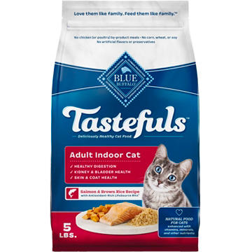 Blue Buffalo Tastefuls Indoor Dry Cat Food - Salmon