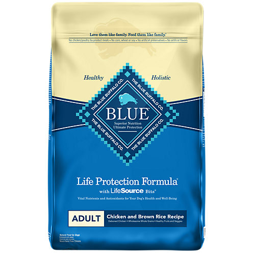 blue dog food ingredients list